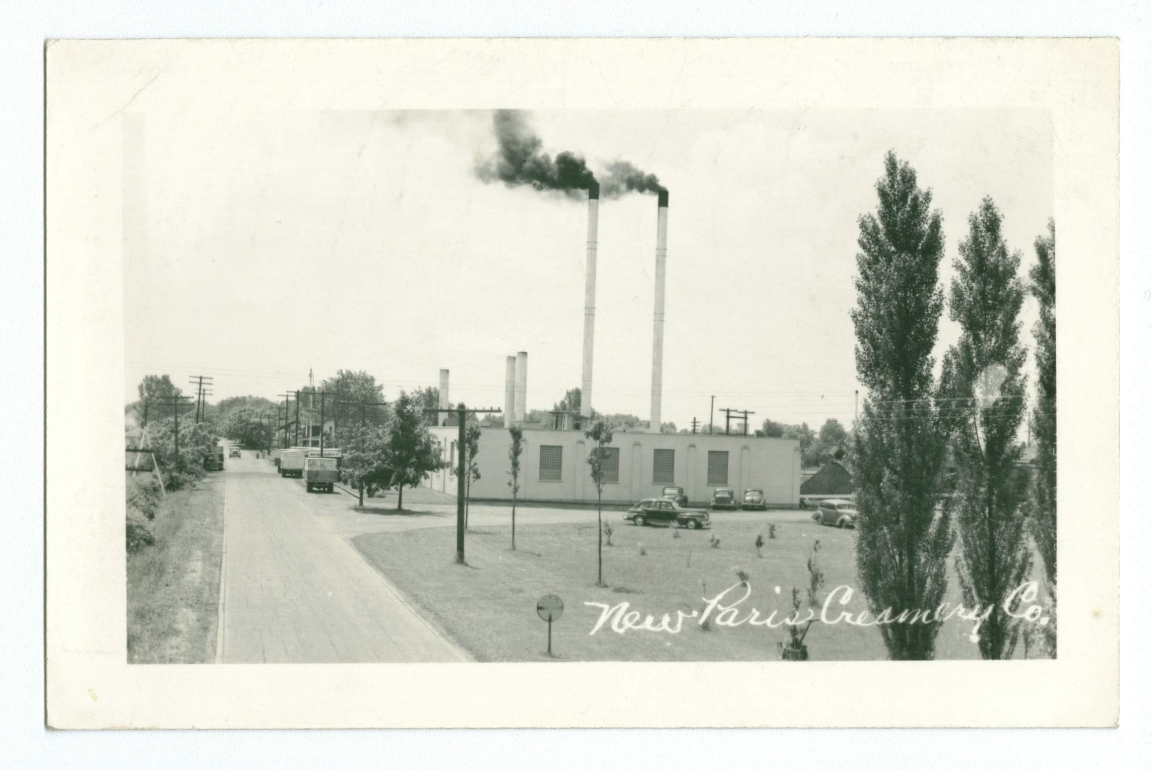 New Paris Creamery & Telephone Lines