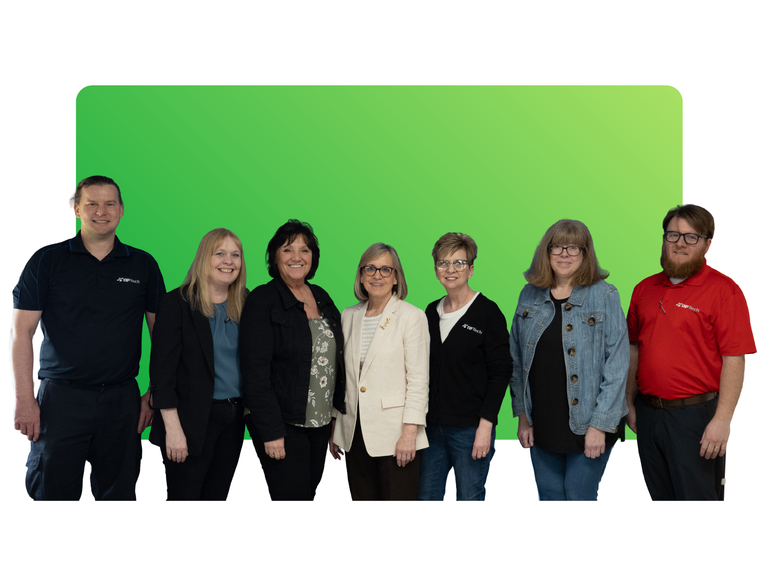 Community Fiber and NPTech team members